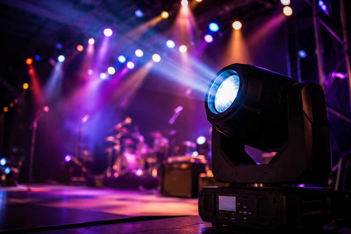 Intelligent lighting for live events